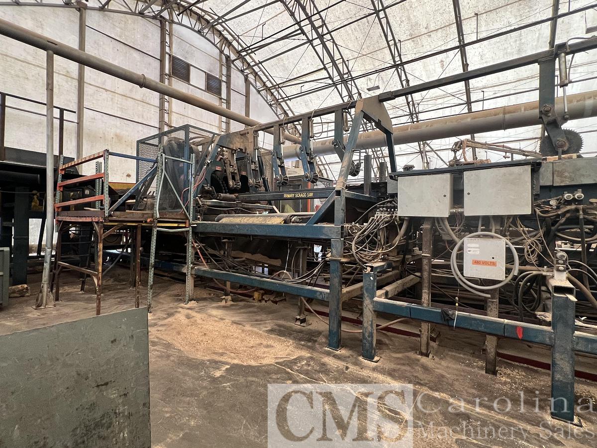 Used Brewer Complete Scragg Mill & Pallet Cut Stock Line
