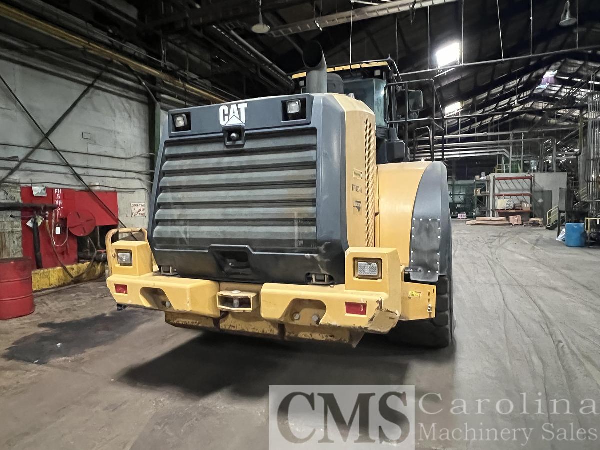 Used CAT 980K Wheel Loader with Log Forks