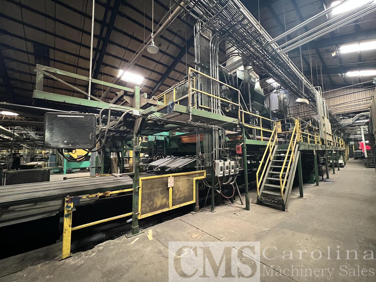 Used USNR Veneer Peeler and Stacker Green Line