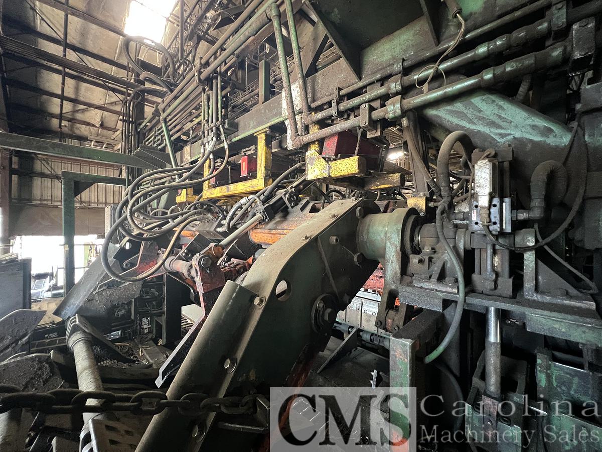 Used USNR Veneer Peeler and Stacker Green Line