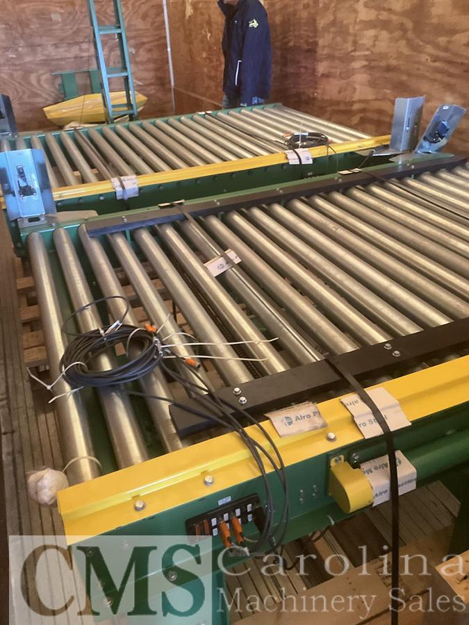 Used Synergy 5 Automatic Stretch Wrapper With Conveyors