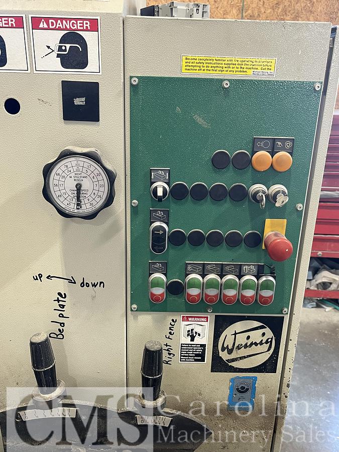 Used 2000 Weinig P 26 Super 5-Head Moulder