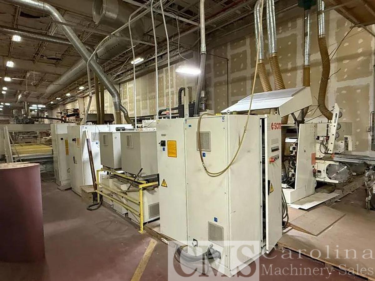 Used 2005 SCM CONCEPT NT/L DOUBLE-END TENONING LINE