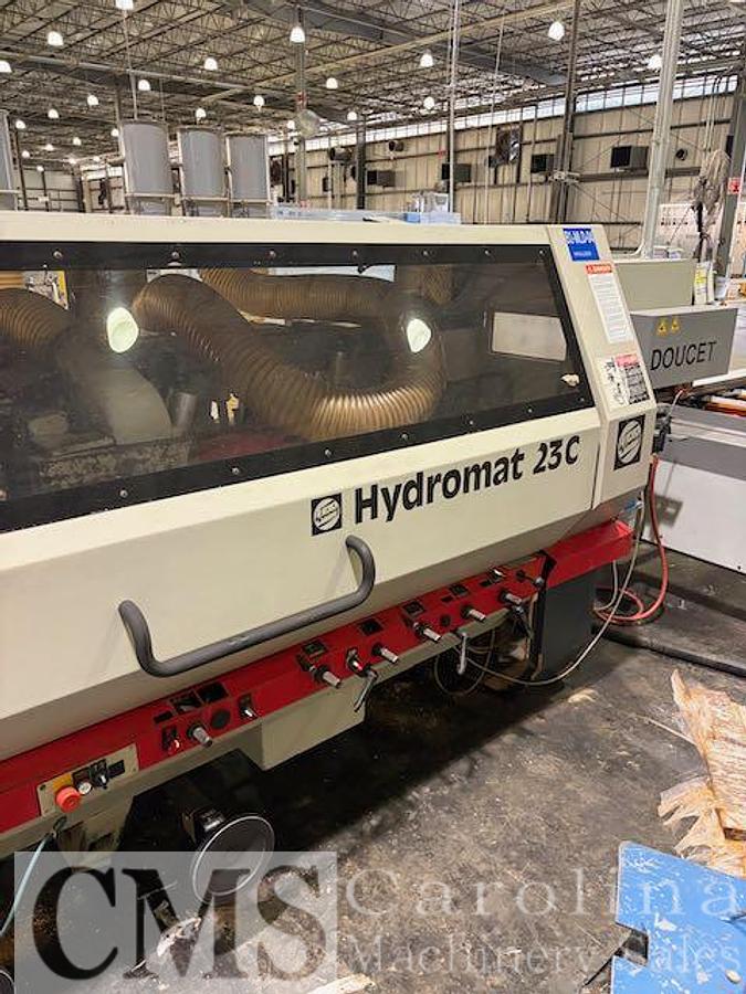Used Weinig Hydromat 23 C Moulder with Infeed System