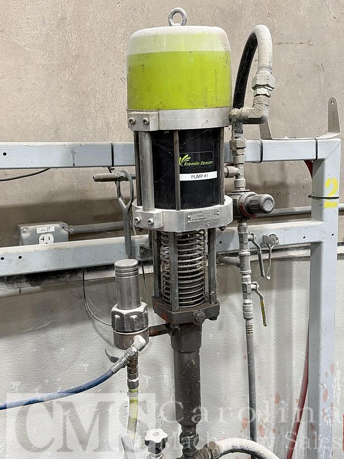 Used 2013 Makor Q ONE Spray Line with Ovens and Pumps