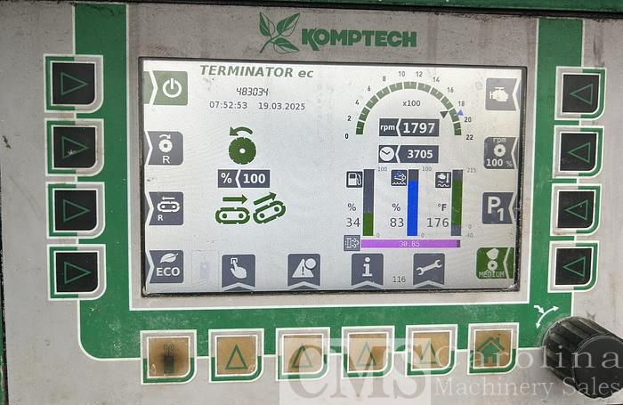 Used Komptech Terminator Mobile Shredder