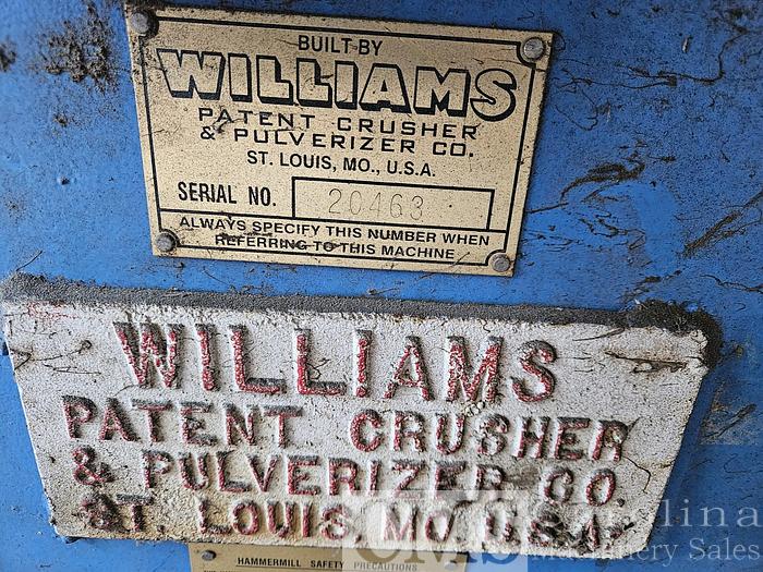 Used Williams C17 Hammermill