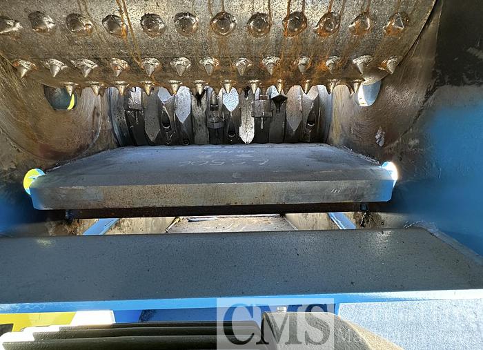 Used West Salem Grinder With Shaker, Conveyor, and Metal Detector