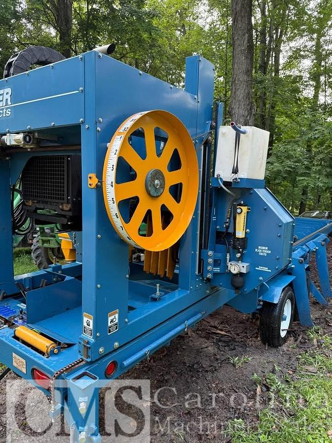 Used 2014 Baker Model 3665D Portable Band Sawmill