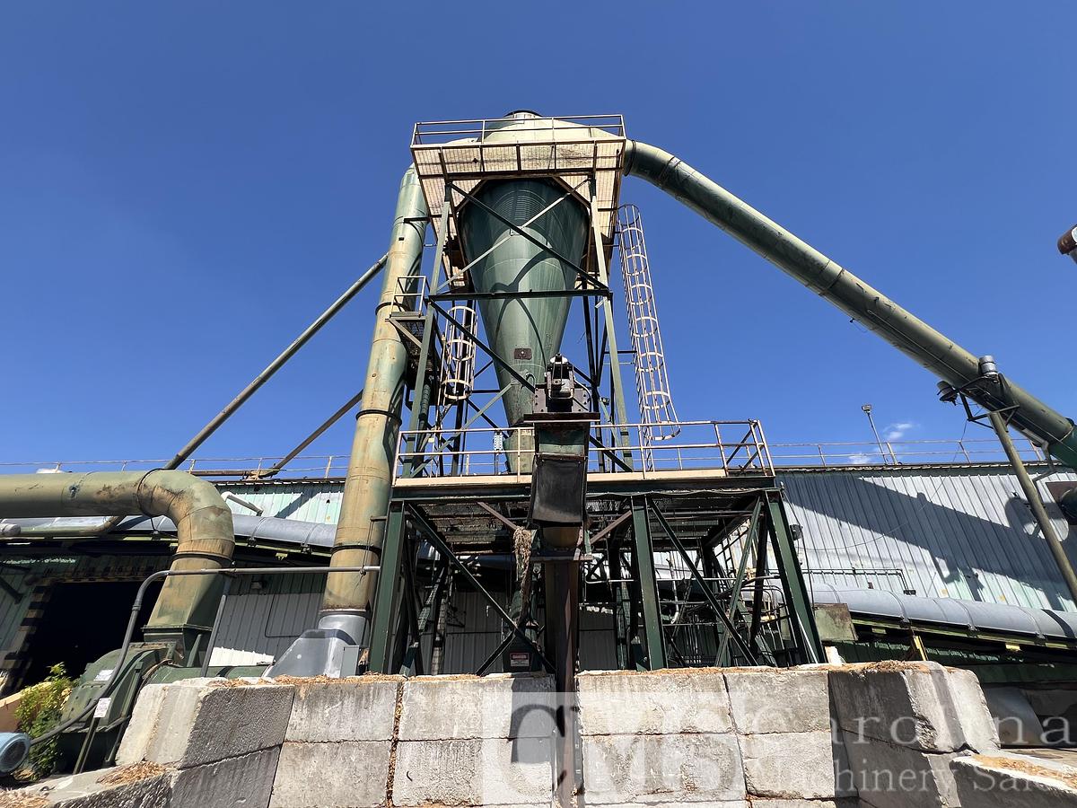Used Complete Wood Waste Line BMM, Chipmaster, Peerless