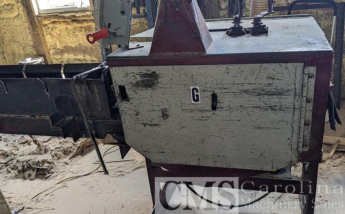 Used West Plains 5-Head Resaw with Chop Line