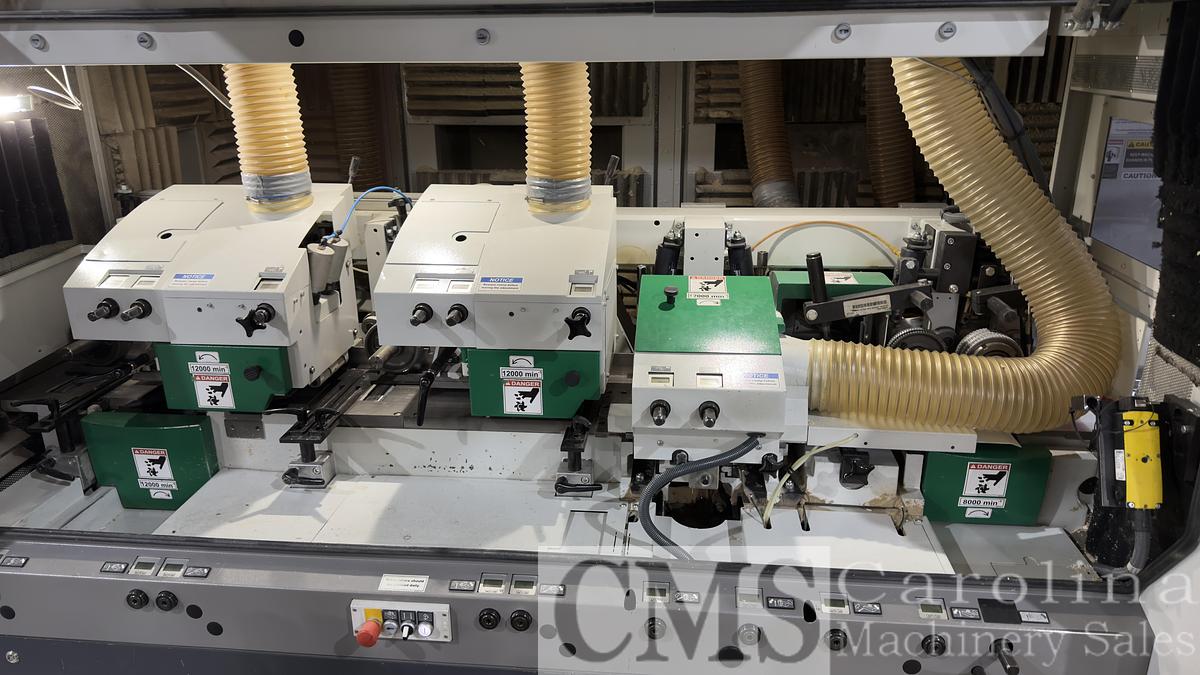 Used 2015 Weinig Powermat 1200 Moulder with Infeed