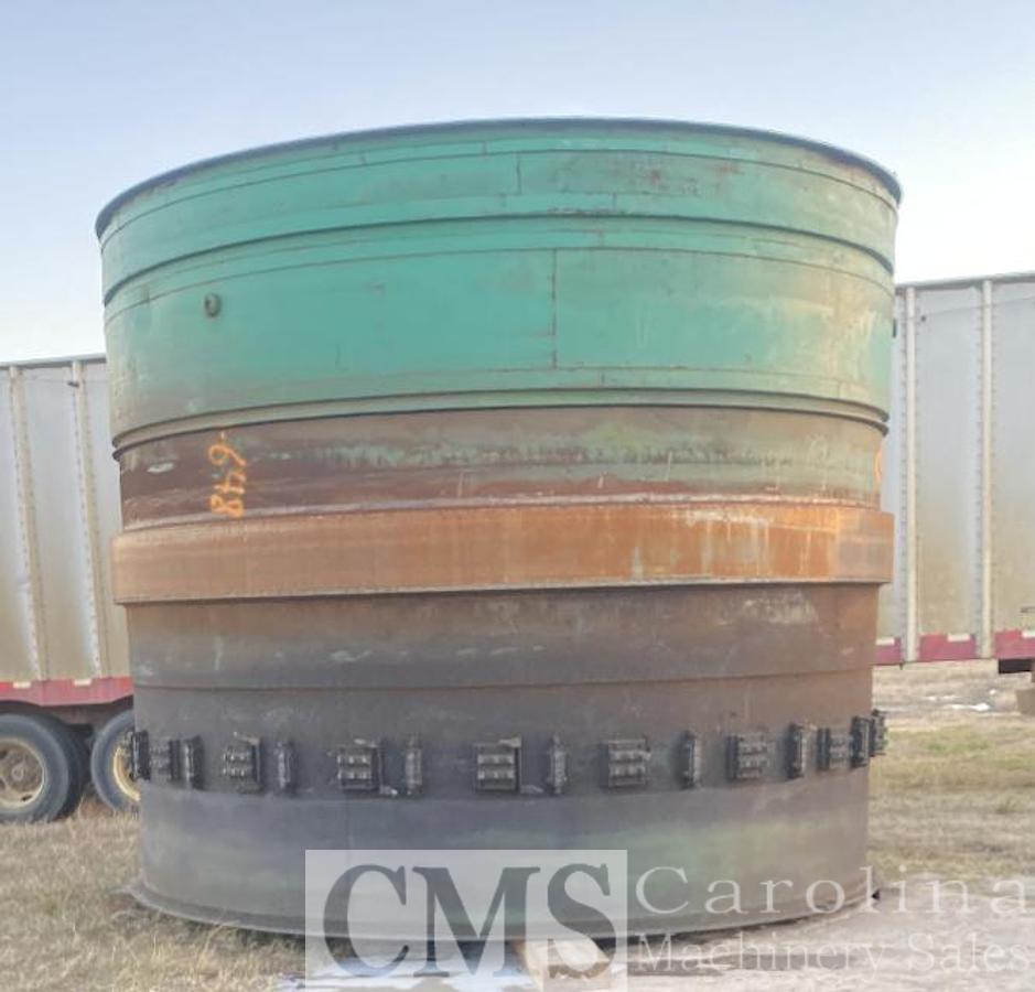 Used MEC 14'x84' Single Pass Drum Dryer