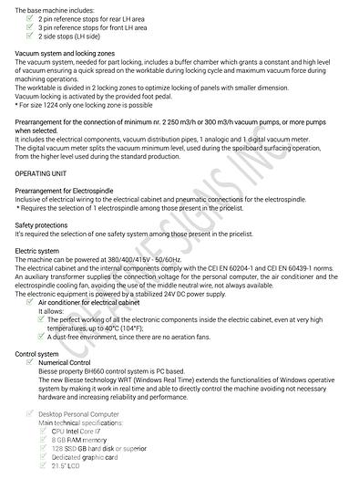 Used 2019 Biesse Rover K FT 1836 CNC Router