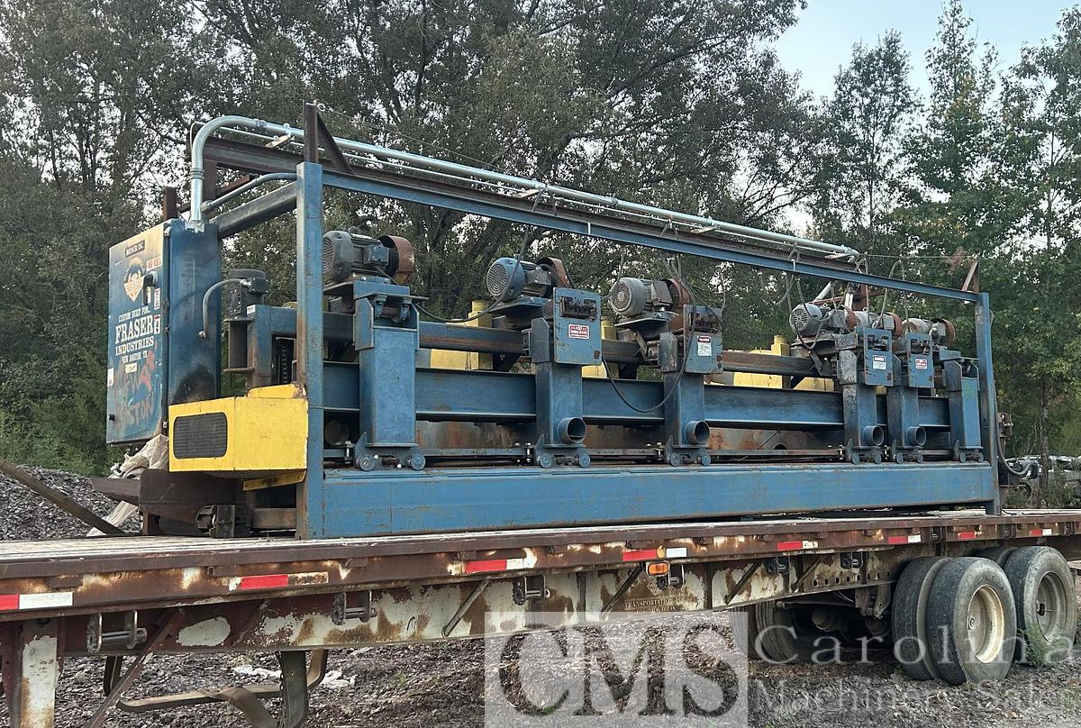 Used Brewer 6-Head Trim Saw