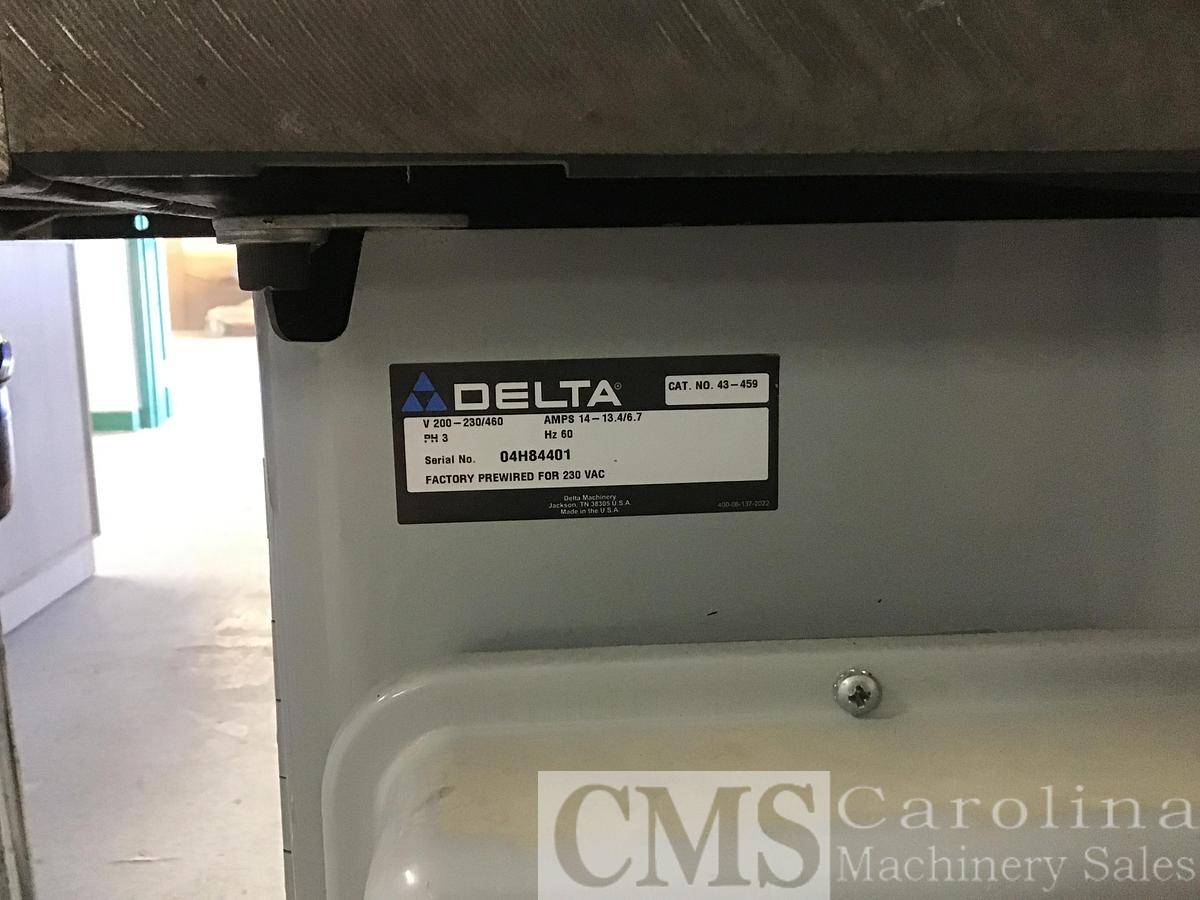 Used Delta Model 43-459 Shaper With Power Feeder