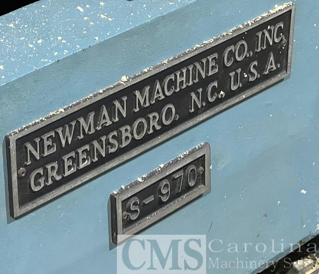Used Newman Model S970 Double Side Planer