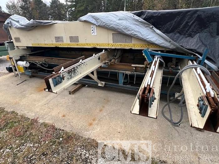 Used Newman K-20 Trim Saw w/ Infeed & Outfeed