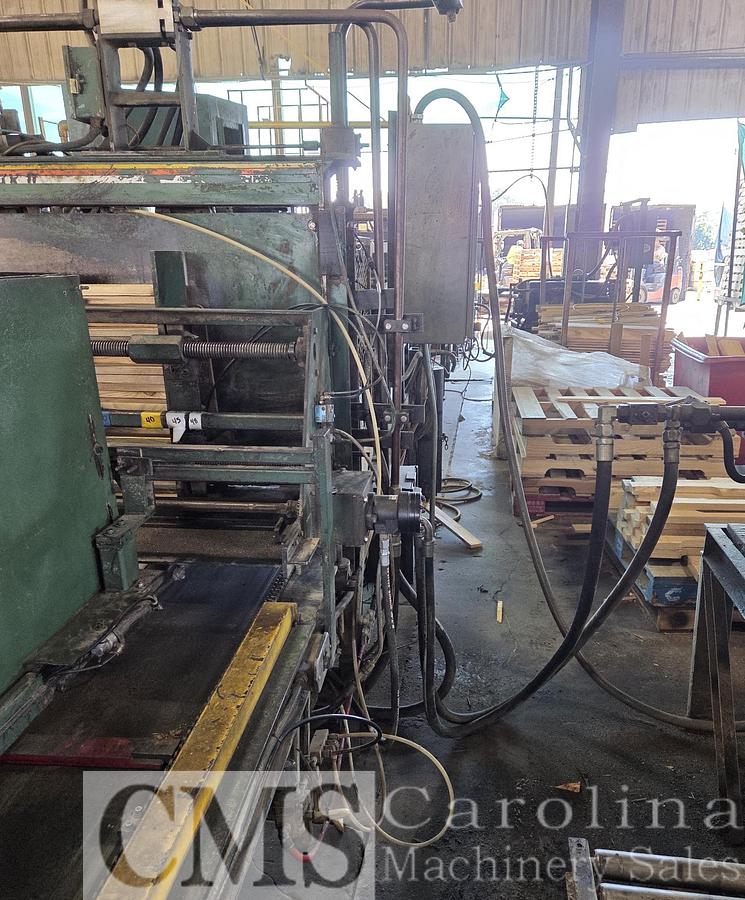 Used Viking Model 504 Automatic Pallet Nailer with Stacker