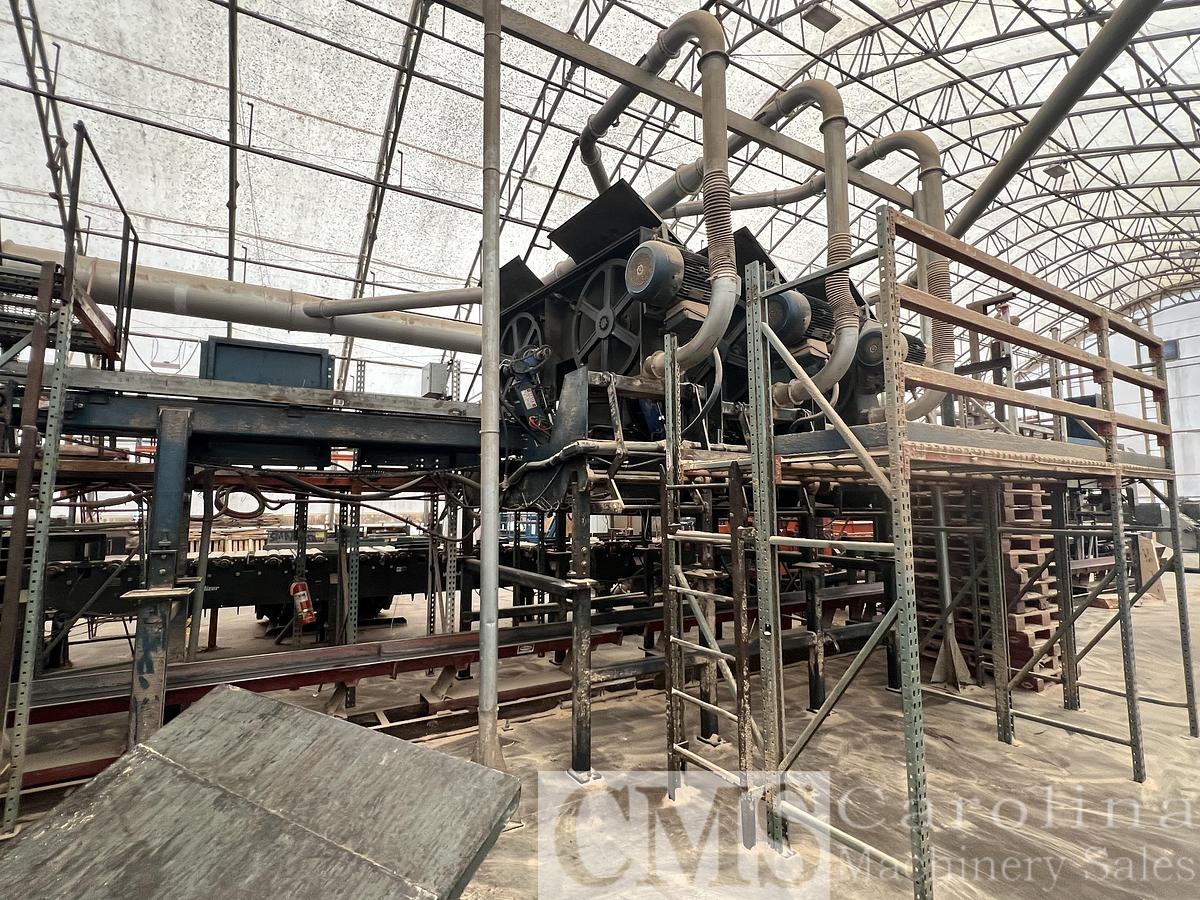 Used Brewer Complete Scragg Mill & Pallet Cut Stock Line