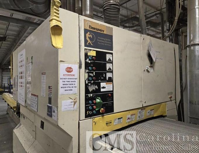 Used Timesavers 53" 3-Head + 3-Head Top & Bottom Sander Line