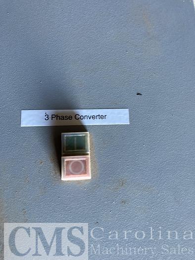 Used Row Electric 100 HP Rotary Phase Converter