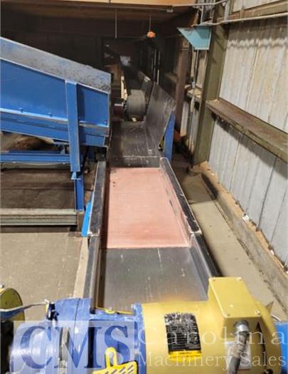 Used West Salem Grinder With Shaker, Conveyor, and Metal Detector