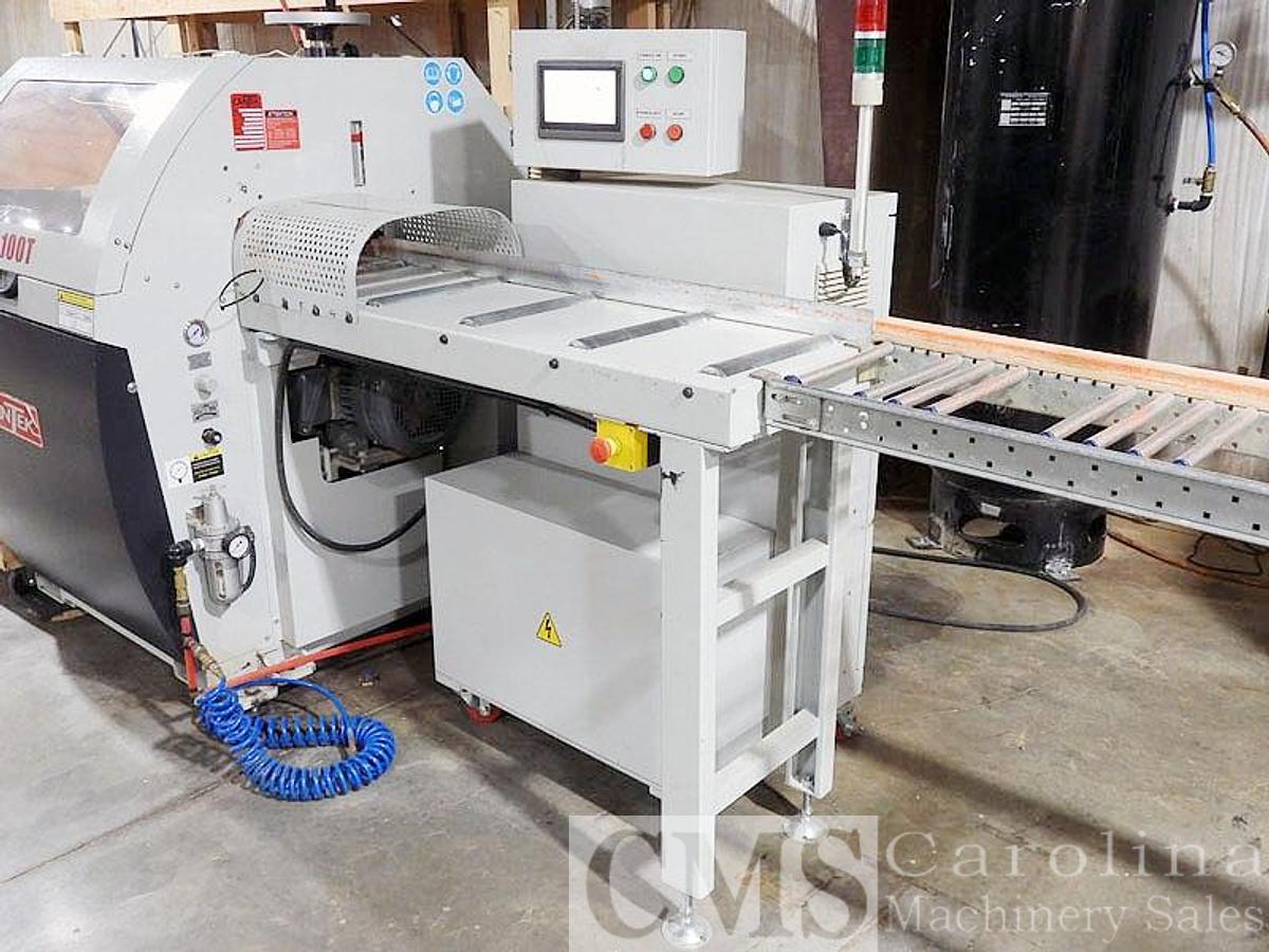 Used Cantek CFS-100 Optimizing Cut Off Saw