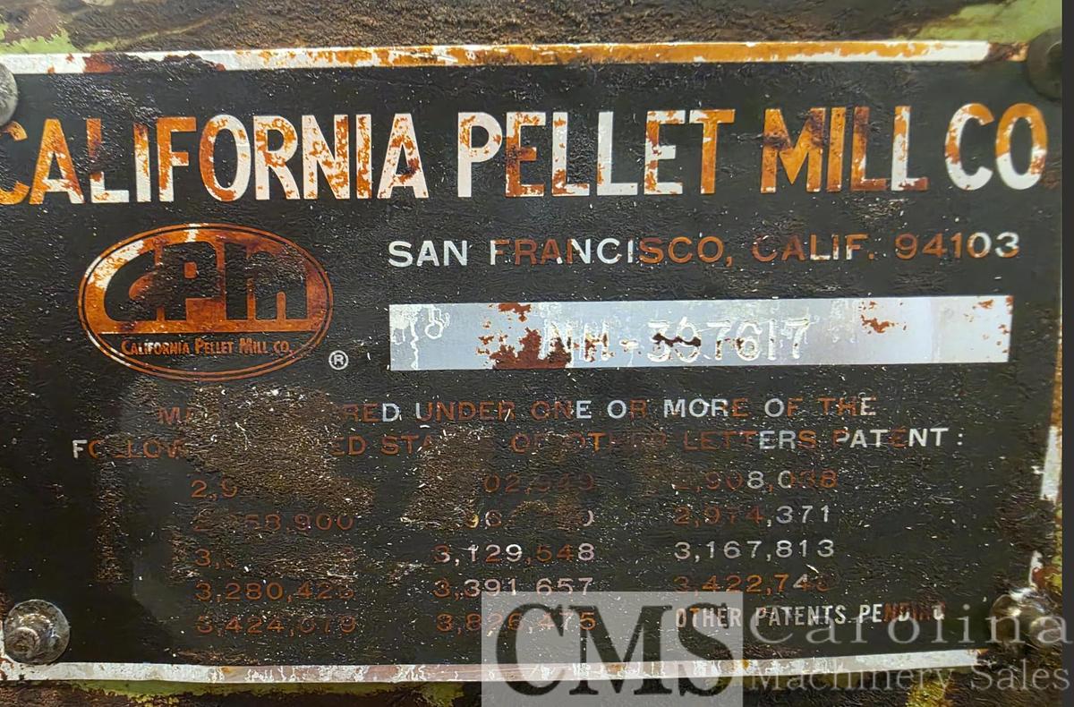 Used CPM Series 7900 Pellet Mill with Cooler