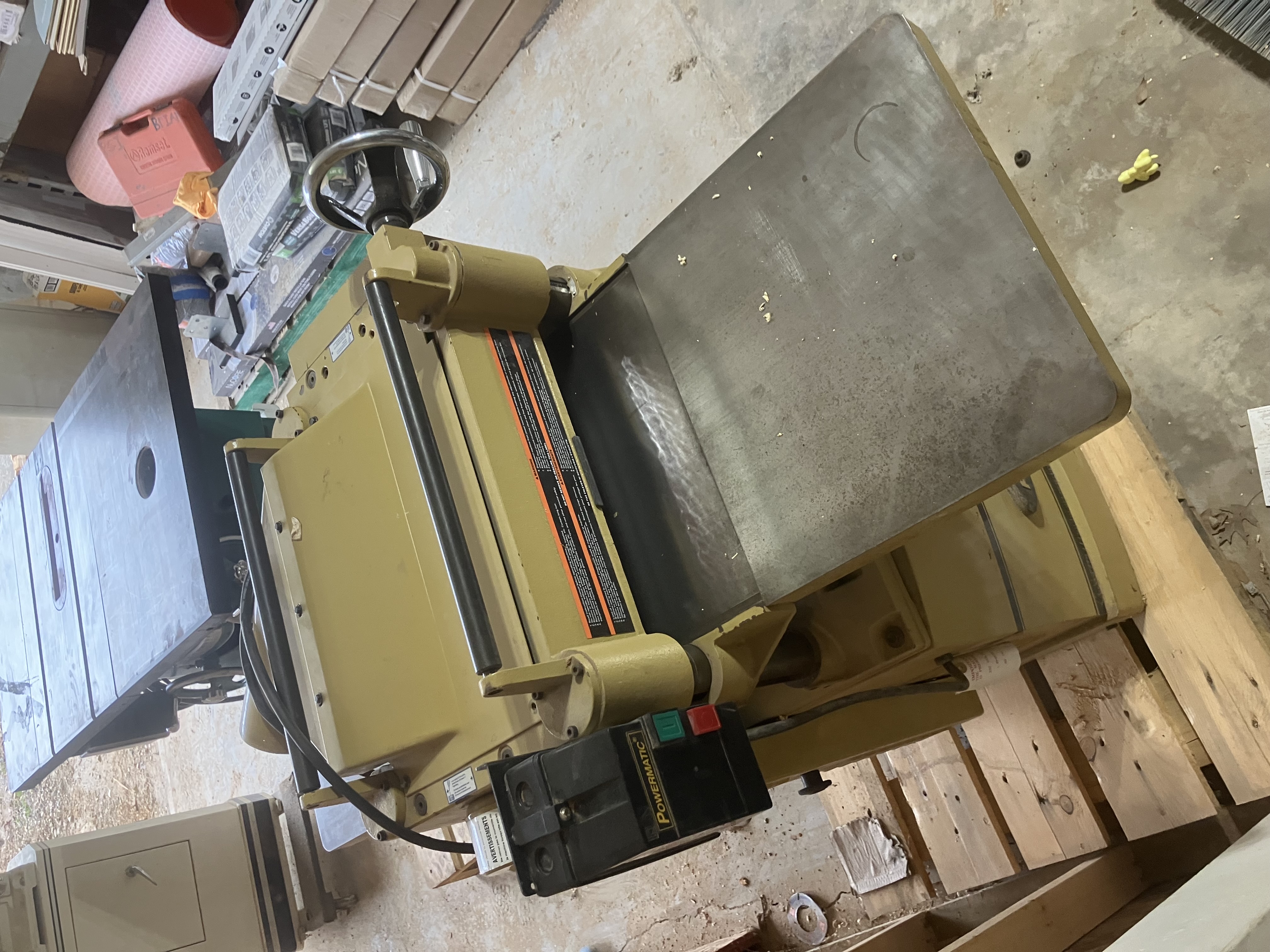 Used Powermatic  15 HH Planer