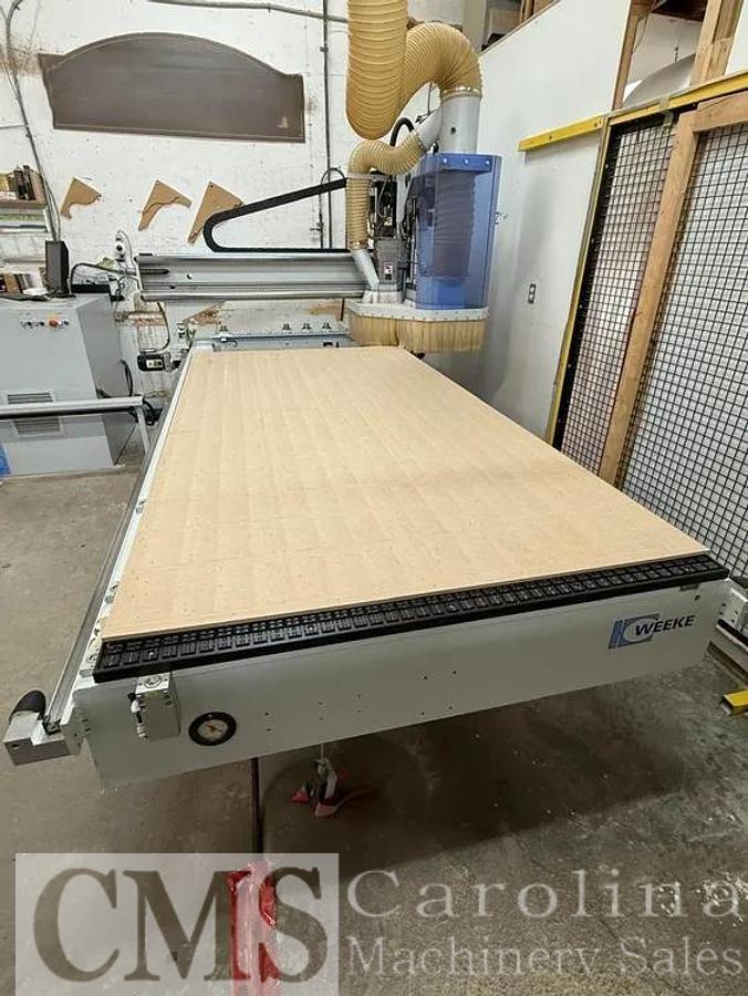 Used 2011 Homag BHP 007 Flat Table CNC Machine with ATC & Boring: