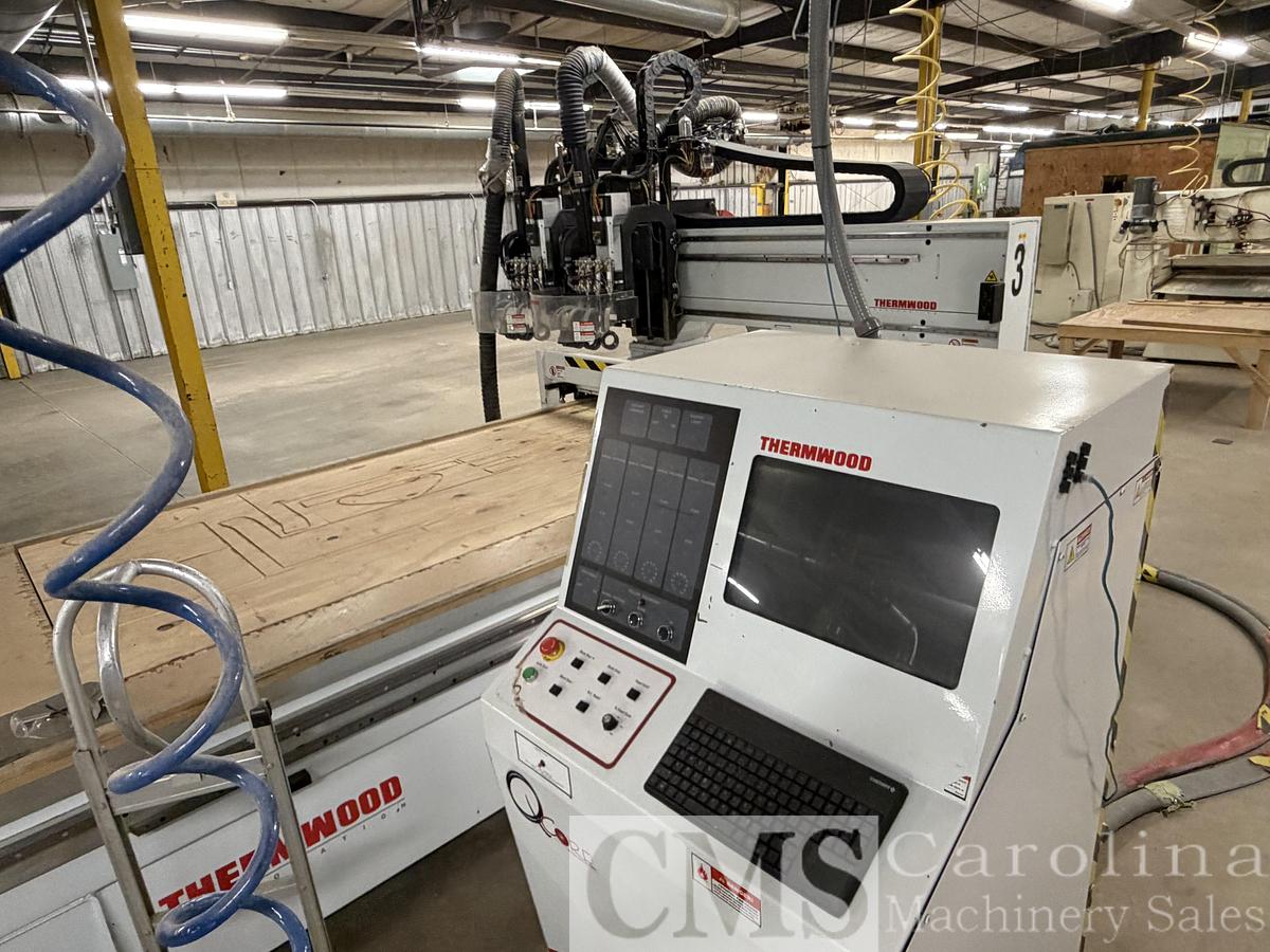Used 2018 Thermwood FrameBuilder 53 CNC Router with Roller Hold Down