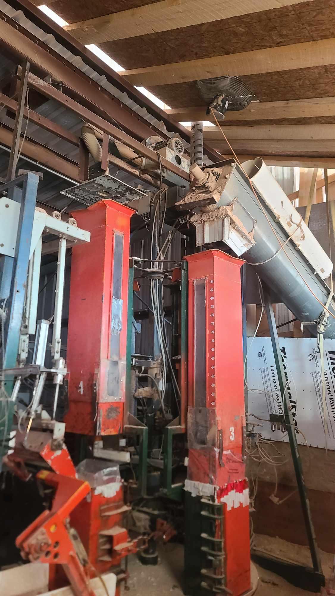 Used Premier Tech EM600 4-Stage Bagging System with Auto Bag Placer