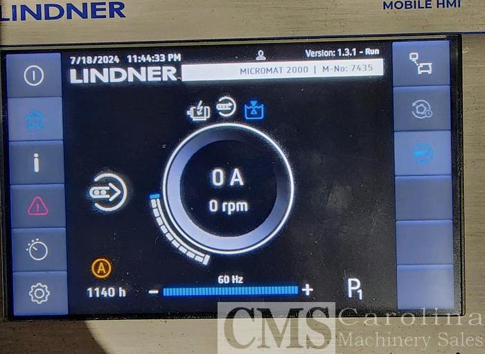 Used Lindner Micromat 2000 Shredder Grinder