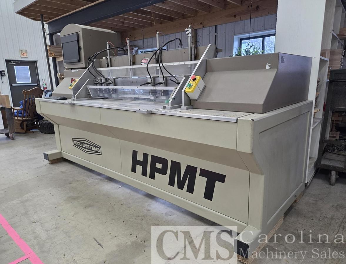 Used 2007 Accu-Systems Model HPMT CNC Mortise & Tenoner