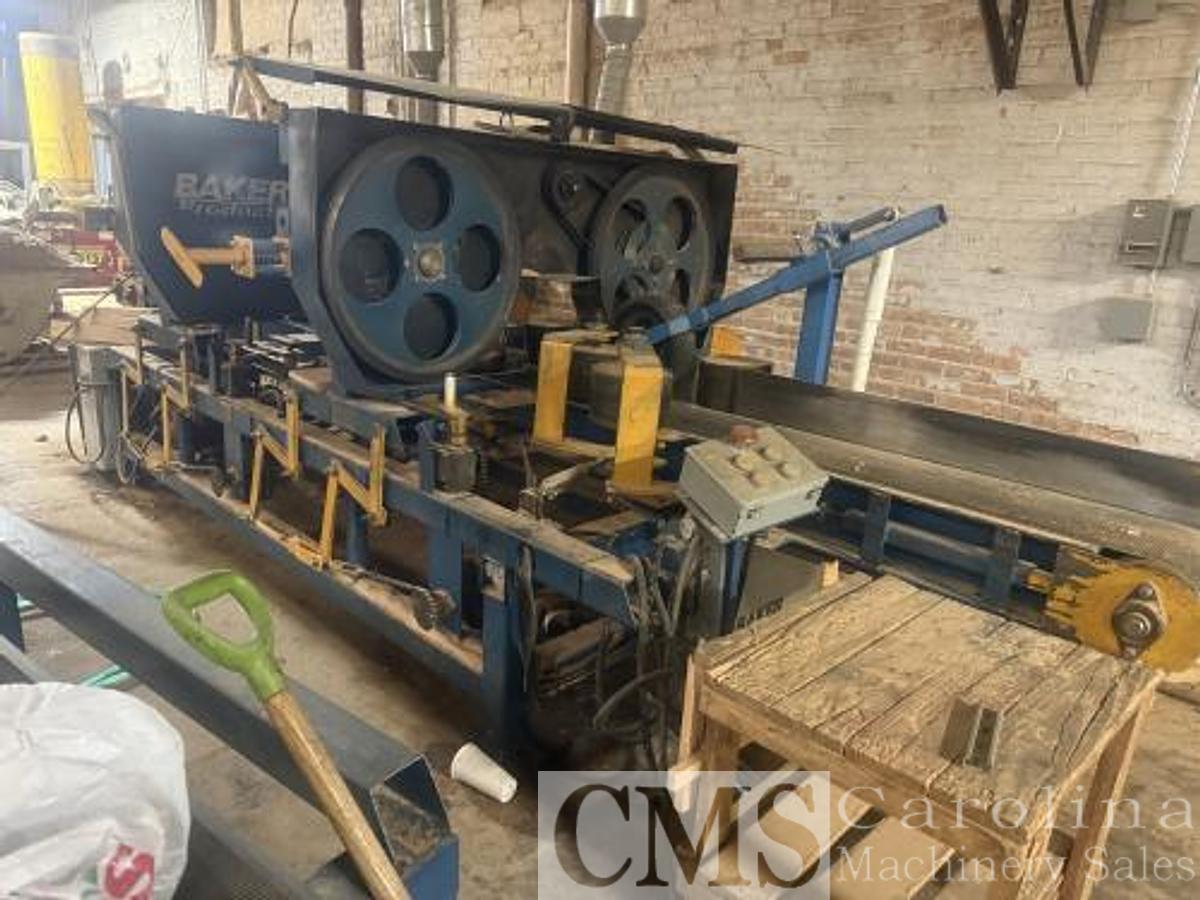 Used Baker Band Resaw BBR-0 With Return Conveyor