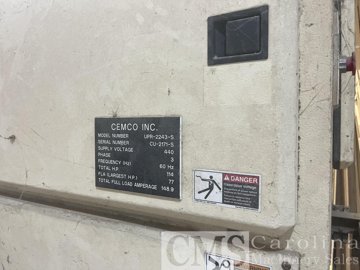 Used Cemco 2243-S Double Sided Okaner Sander