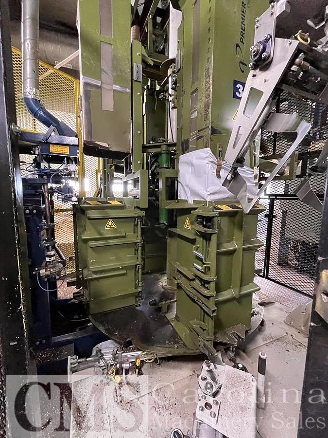 Used Verville VP400 Compression Bagger with Auto Bag Feeder