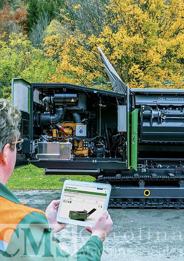 Used 2018 Komptech Terminator 6000S Mobile Shredder