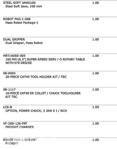 Used 2021 Haas VF-2SS-126 Super-Speed Vertical CNC w/ Robot Package