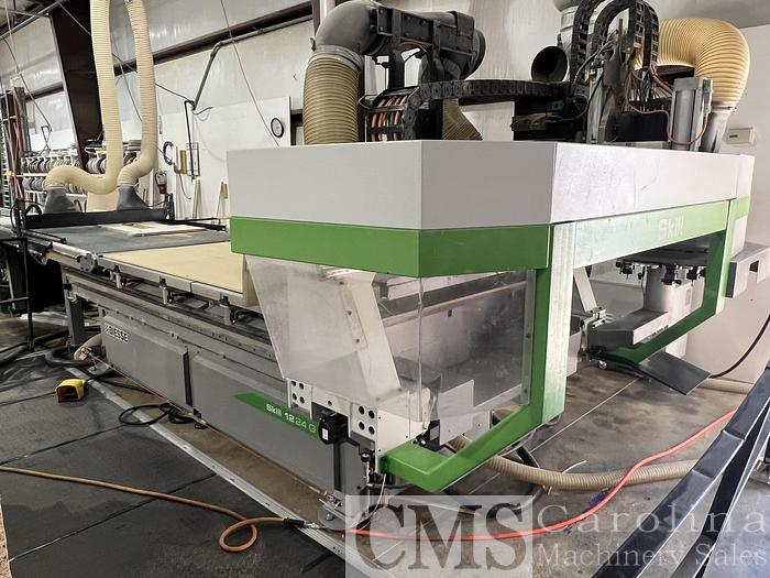Used 2014 Biesse Skill 1224 F FT CNC Router with Offloading
