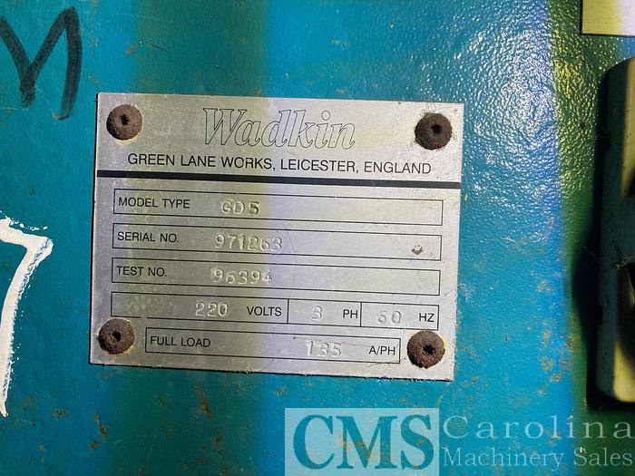 Used 1997 Wadkin GD 220 5 Head Moulder