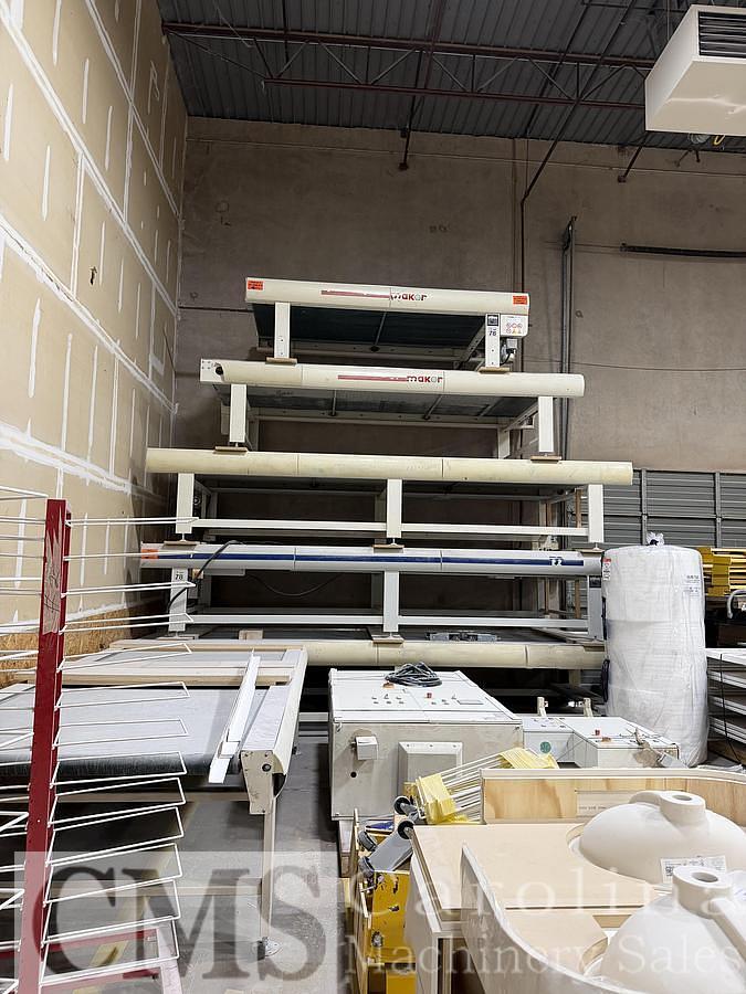 Used 2013 Makor Q ONE Spray Line with Ovens and Pumps