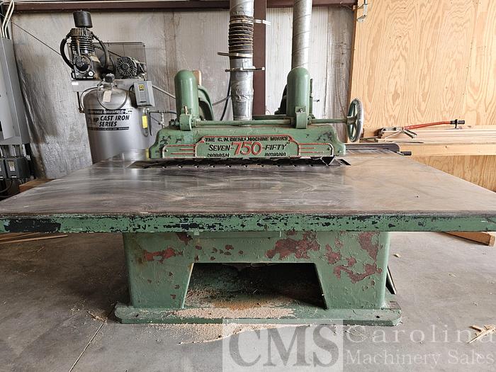 Used Deihl 750 S.L Rip Saw