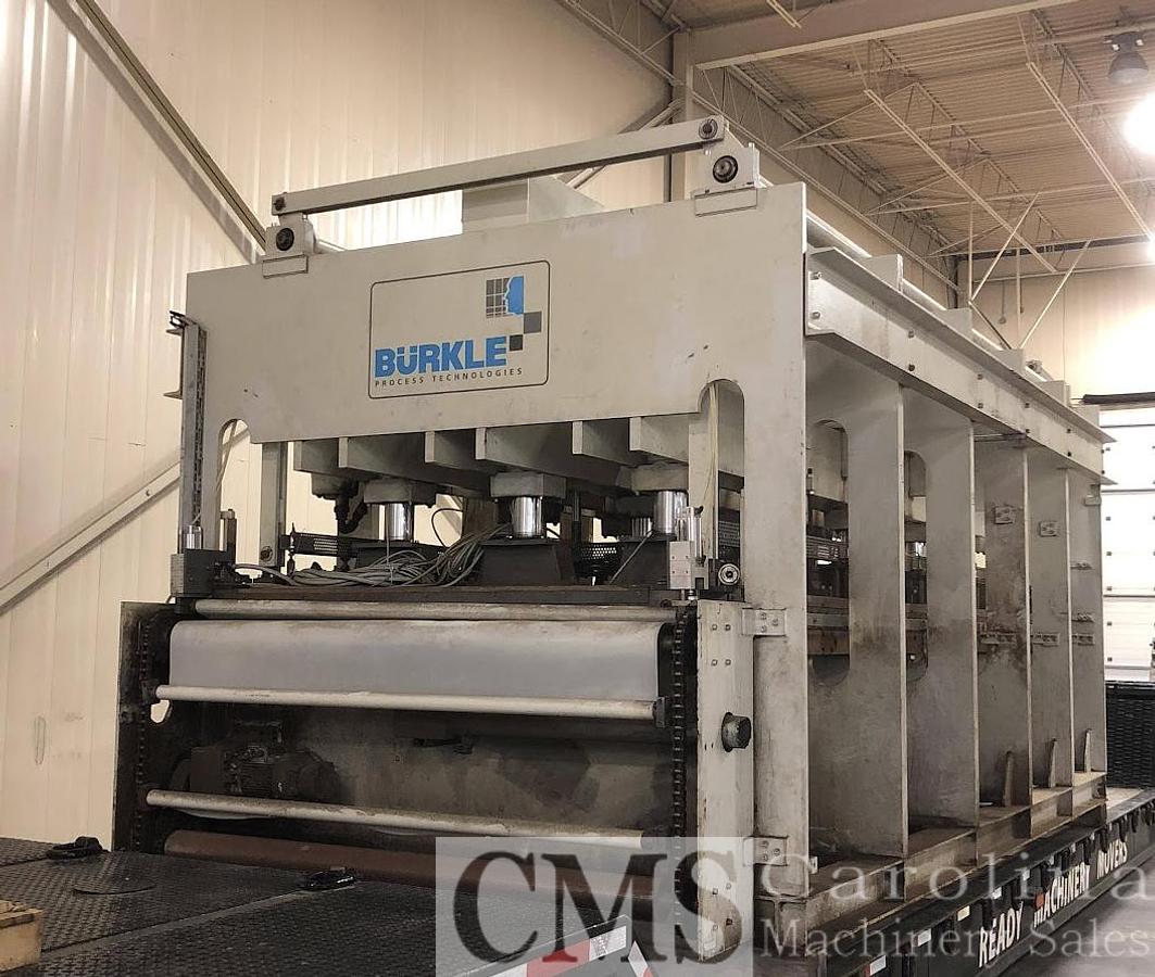 Used 2002 Burkle ODW 2055 Through-Feed Press