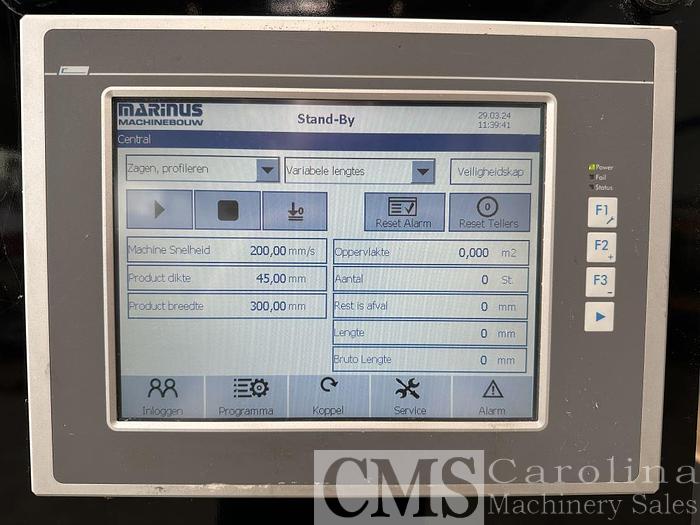 Used 2013 Marinus Powermax 300 End Matcher
