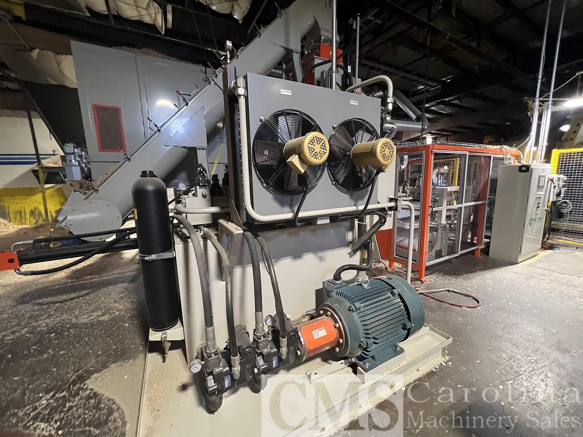 Used Complete Shaving Mill Operation with Land, Drying & Bagging Line Newman, BMM, MEC, Webb, Rethceif, CAT