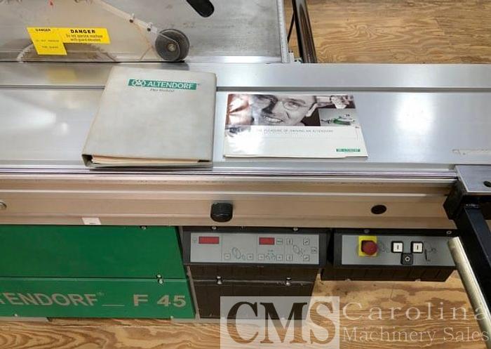 Used 2001 Altendorf F45 Digit Sliding Table Saw