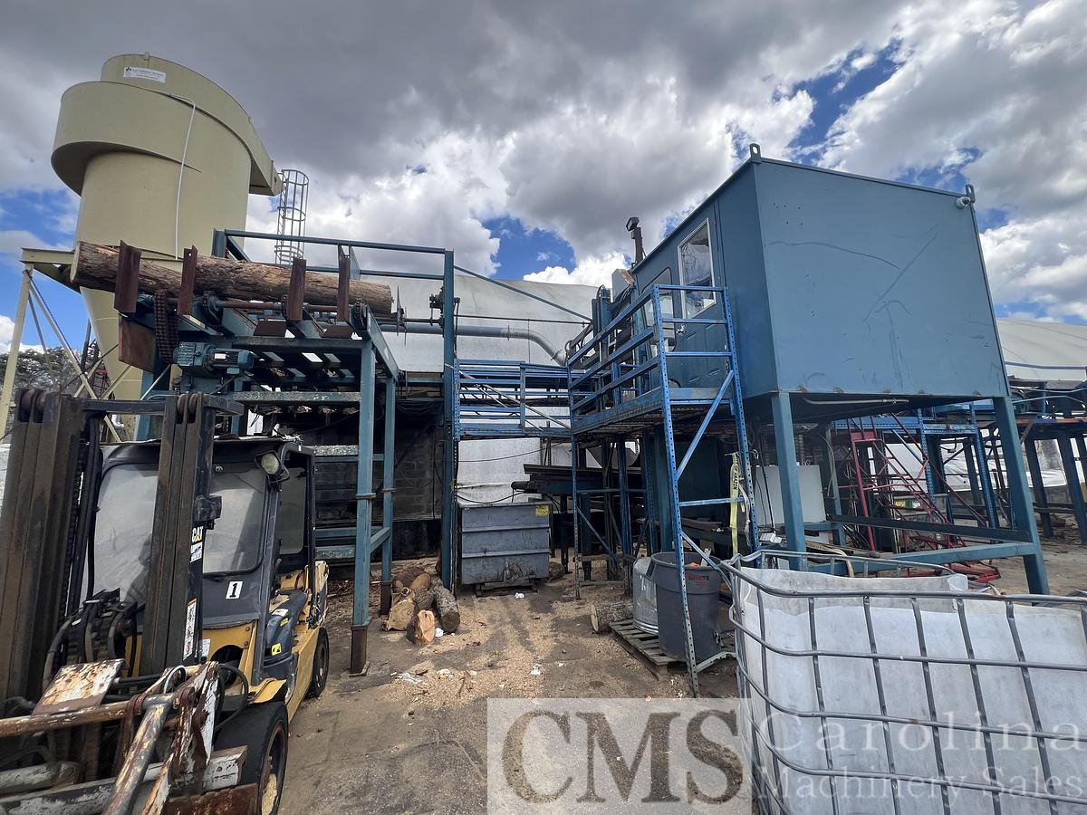Used Brewer Complete Scragg Mill & Pallet Cut Stock Line