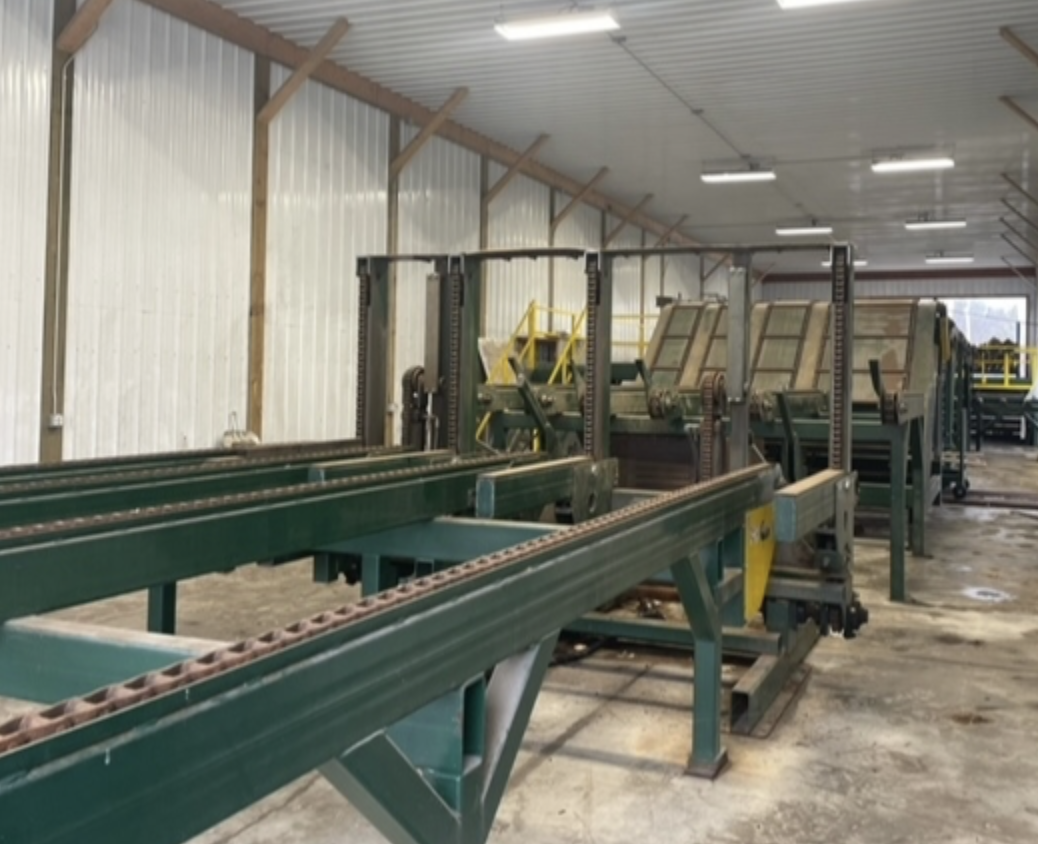 Used Pendu Model 3500 Lumber Stacking Line